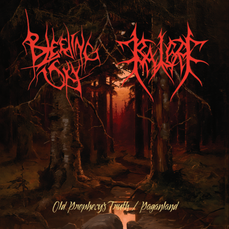 Bleeding Sky - Old Prophecy's Truth / Balga - Paganland (Split CD)