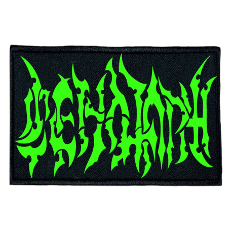 CENOTAPH - Logo PATCH (NEON GREEN)