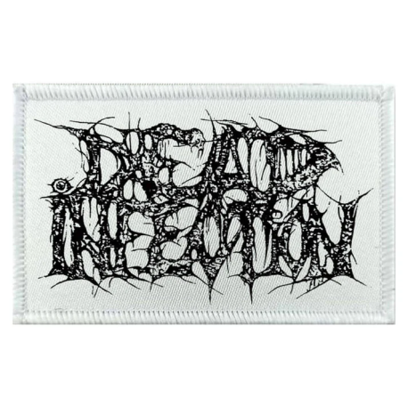 DEAD INFECTION - Logo PATCH (BLACK ON WHITE)