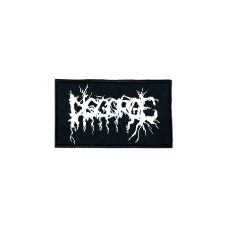 DISGORGE (MEX) - Logo PATCH (WHITE)