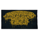 DISGORGED FOETUS - Logo PATCH (MUSTARD GREEN)
