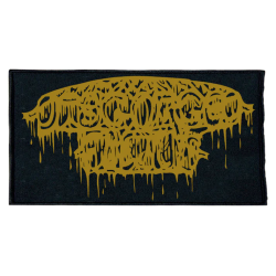 DISGORGED FOETUS - Logo PATCH (MUSTARD GREEN)
