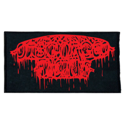 DISGORGED FOETUS - Logo PATCH (RED)
