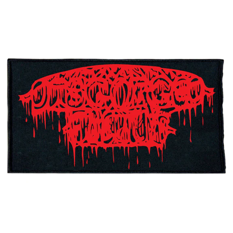 DISGORGED FOETUS - Logo PATCH (RED)