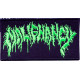 MALIGNANCY - Logo PATCH (NEON GREEN)