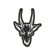 NUNSLAUGHTER - Goat Head PATCH