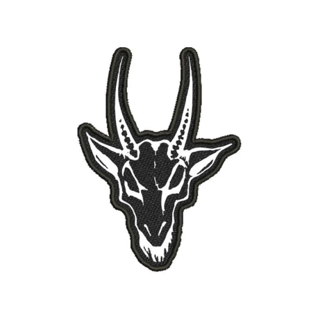 NUNSLAUGHTER - Goat Head PATCH