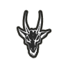NUNSLAUGHTER - Goat Head PATCH