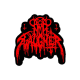 NUNSLAUGHTER - Logo (RED) PATCH