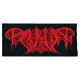 PAGANIZER - Logo PATCH (RED)