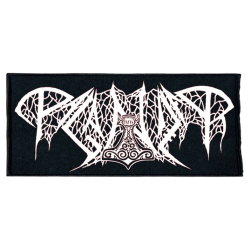 PAGANIZER - Logo PATCH (WHITE)