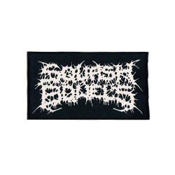 SQUASH BOWELS - Logo PATCH (WHITE)