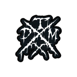 TXDM (TEXAS DEATH METAL) - Logo PATCH (WHITE)