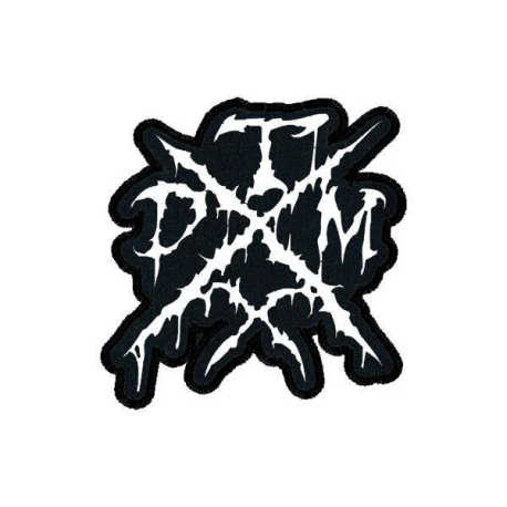 TXDM (TEXAS DEATH METAL) - Logo PATCH (WHITE)